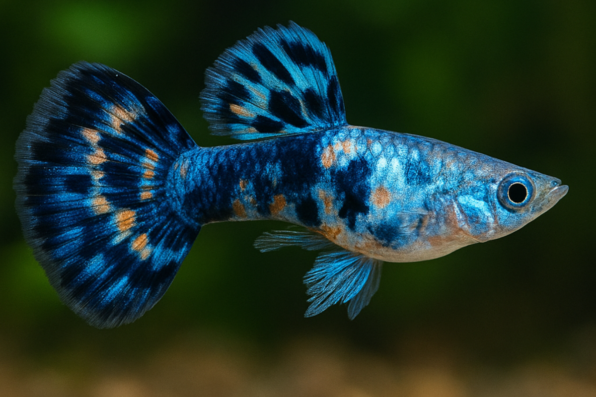 Blue Koi Guppy