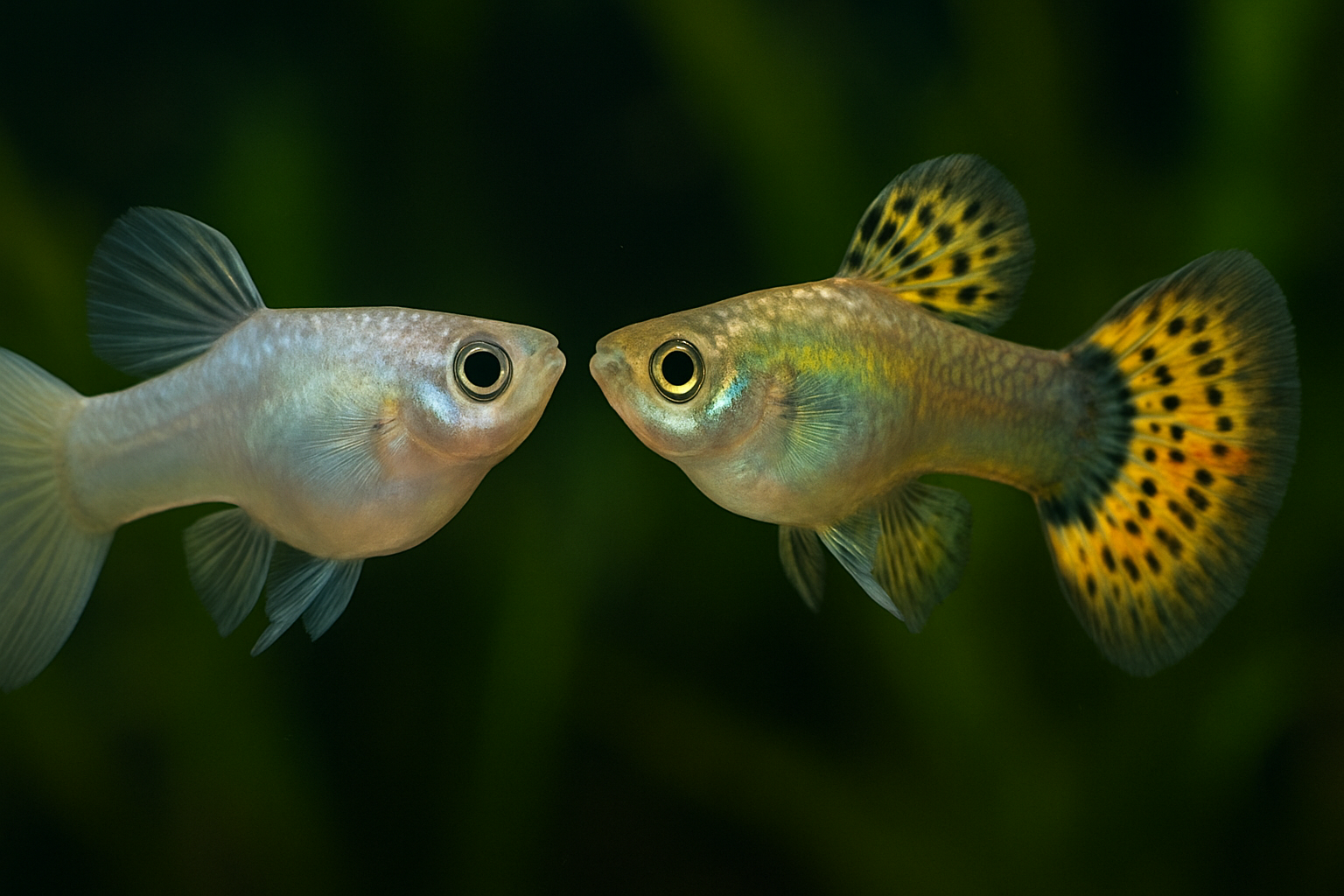 Guppy separation anxiety