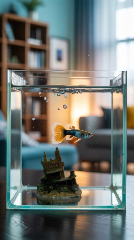 Guppy separation anxiety