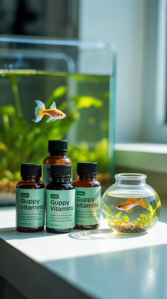 Mineral supplements for guppies