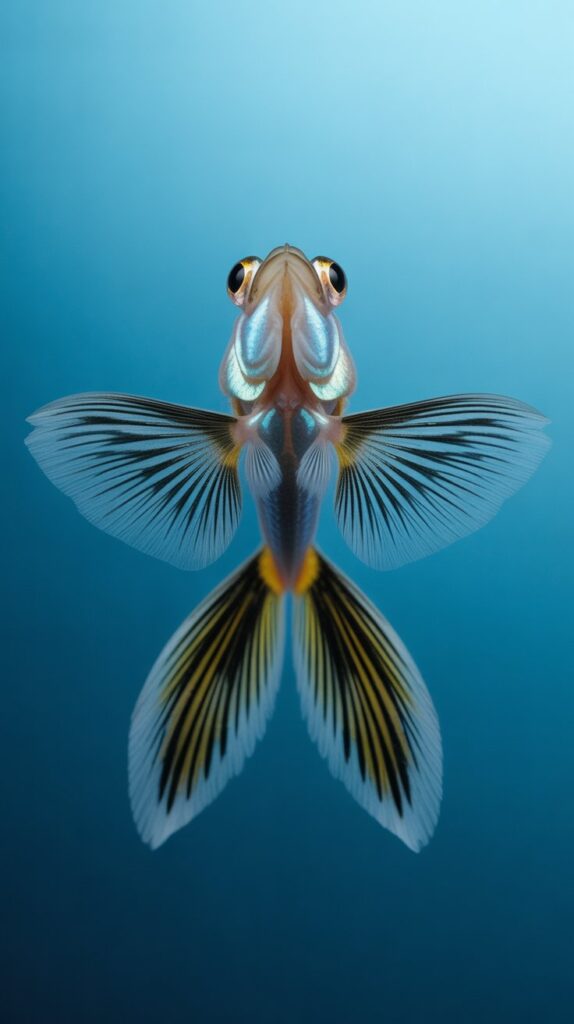 Guppy swim bladder
