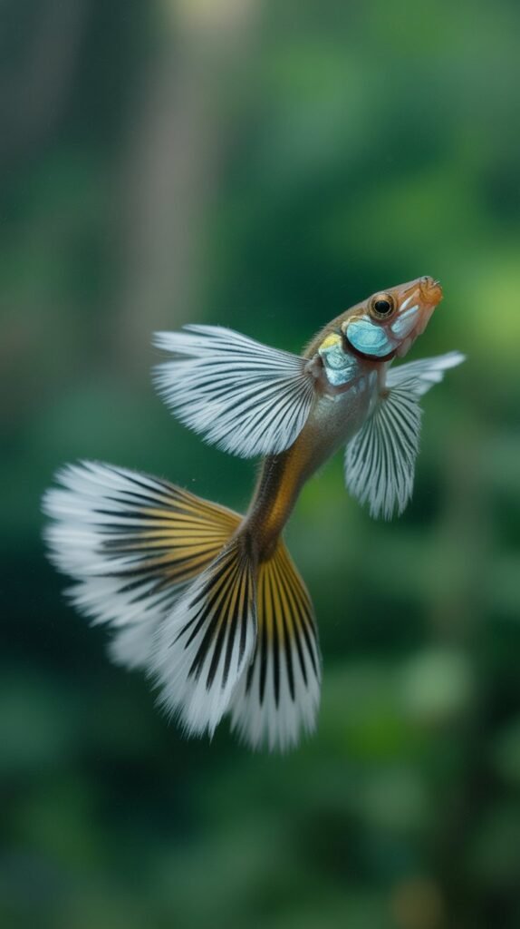 Guppy tail nipping