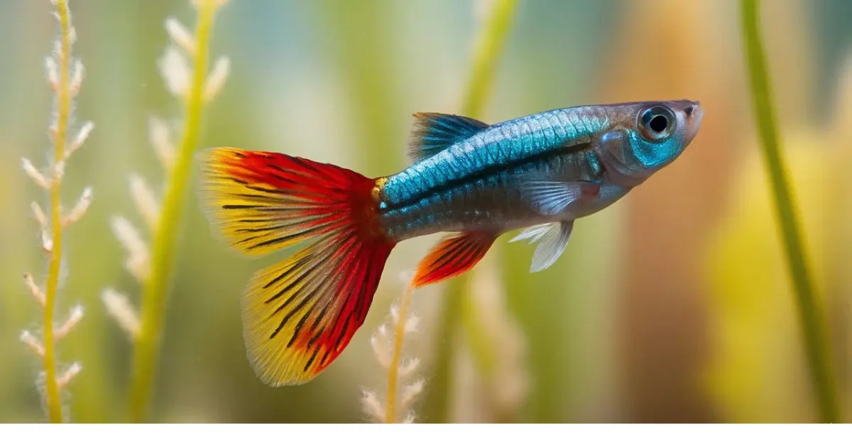 Rainbow Mosaic Guppy