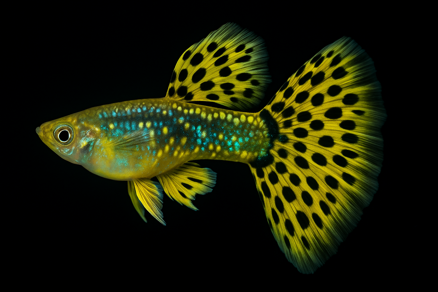 Yellow Galaxy Guppy