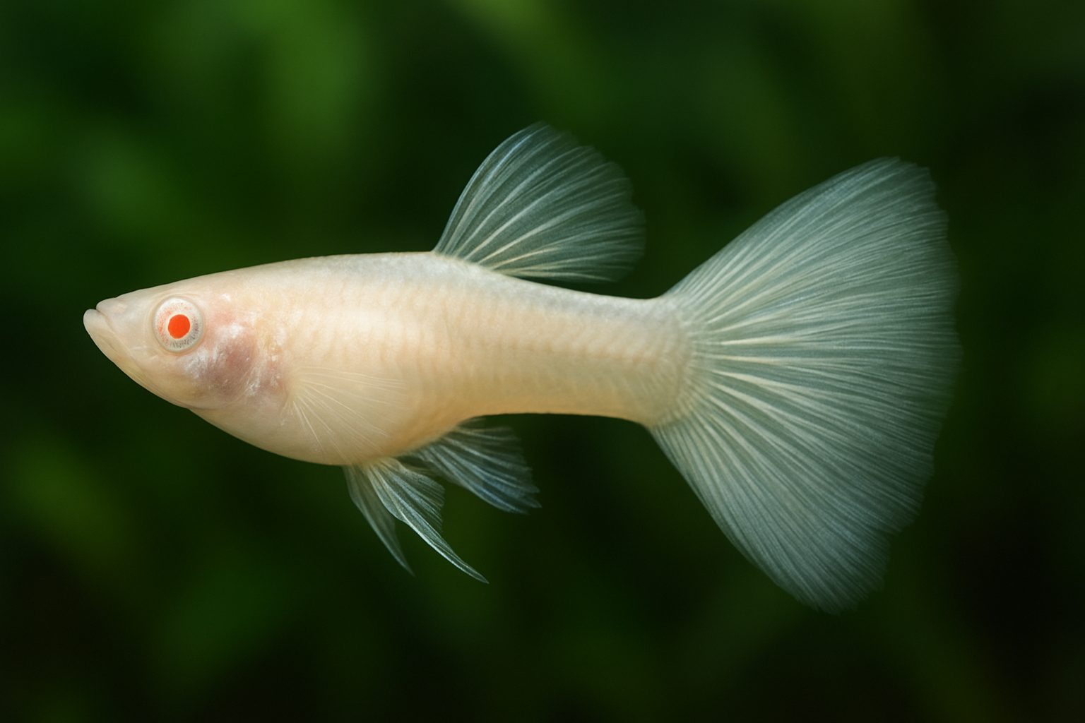 Albino Grass Guppy