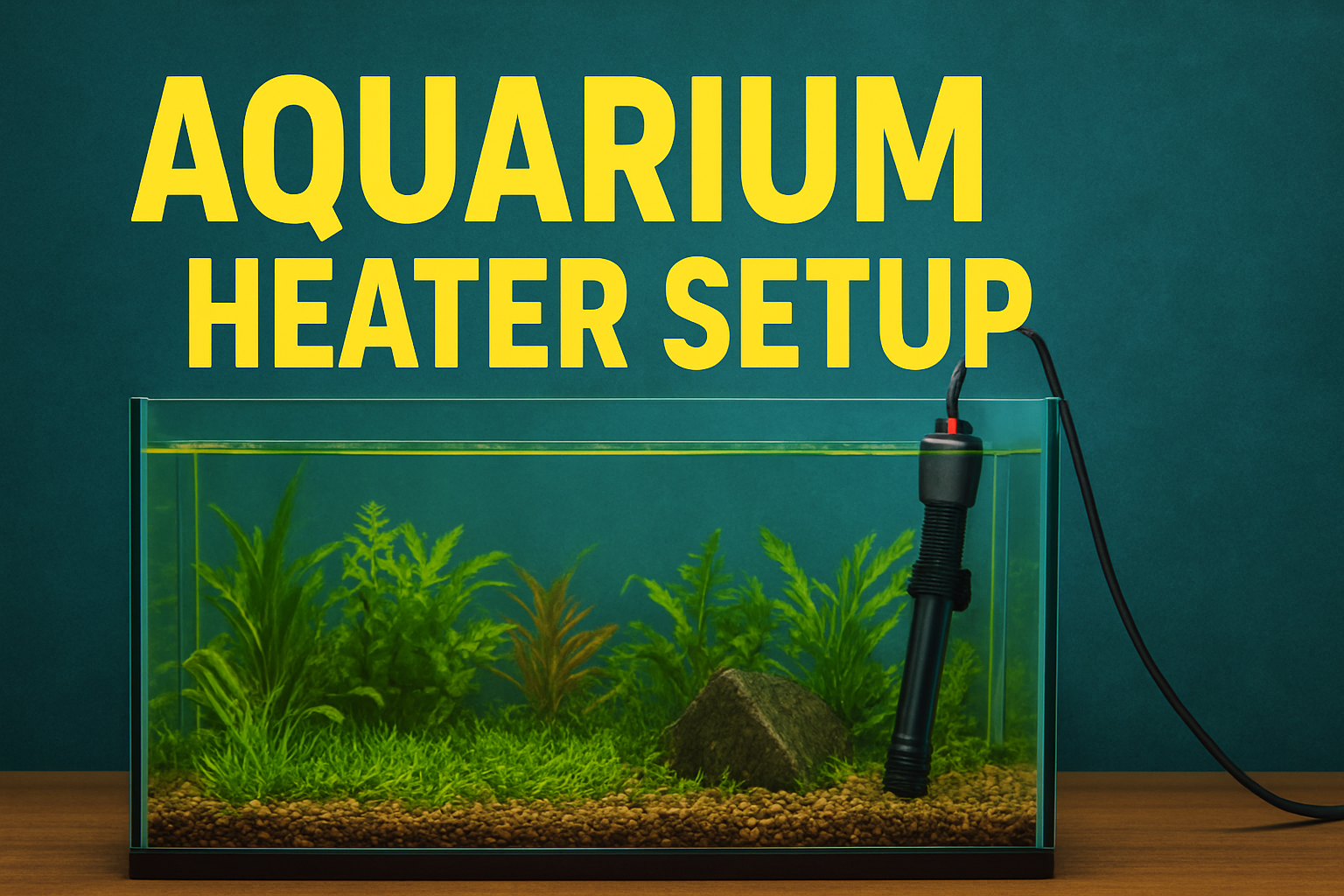 Aquarium Heater Setup