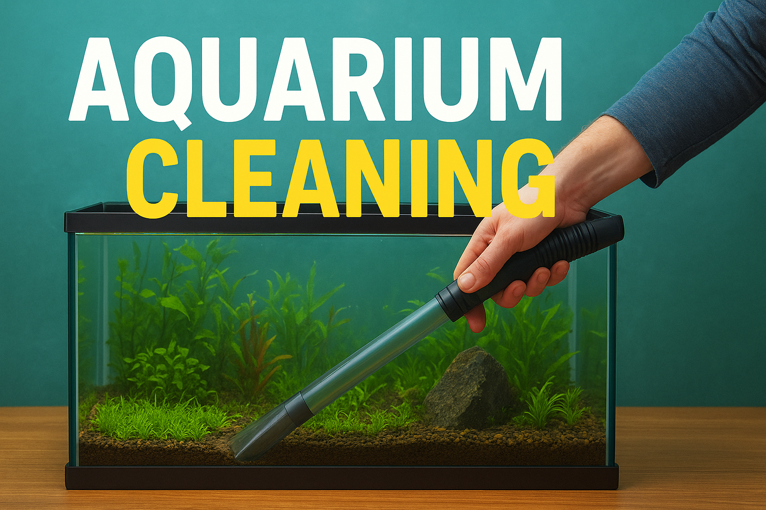 Aquarium cleaning