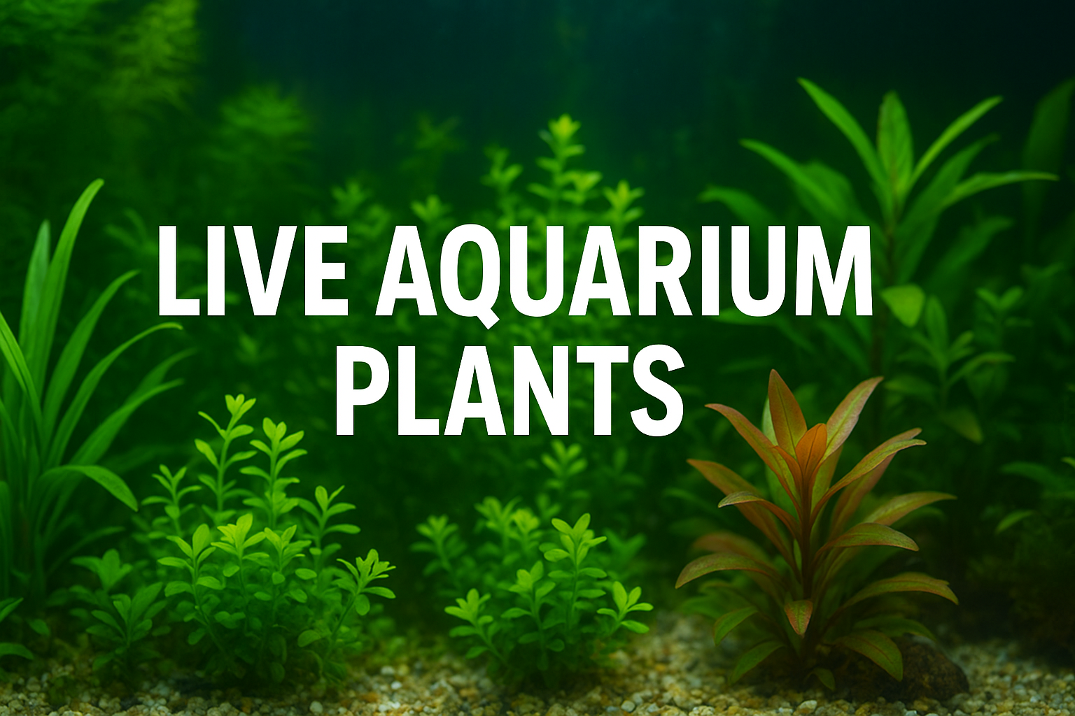 live aquarium plants