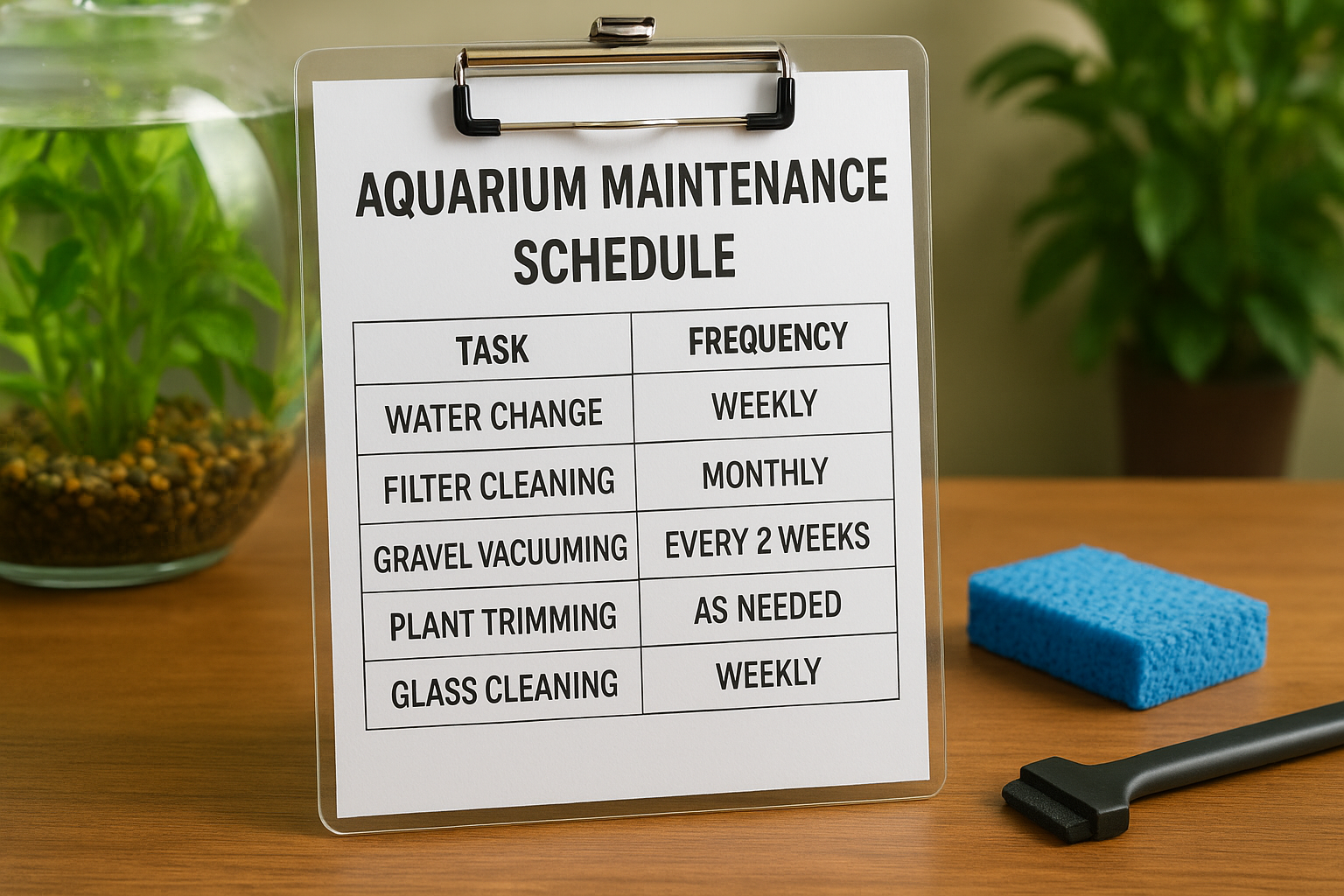Top Aquarium Maintenance Schedule Mistakes to Avoid