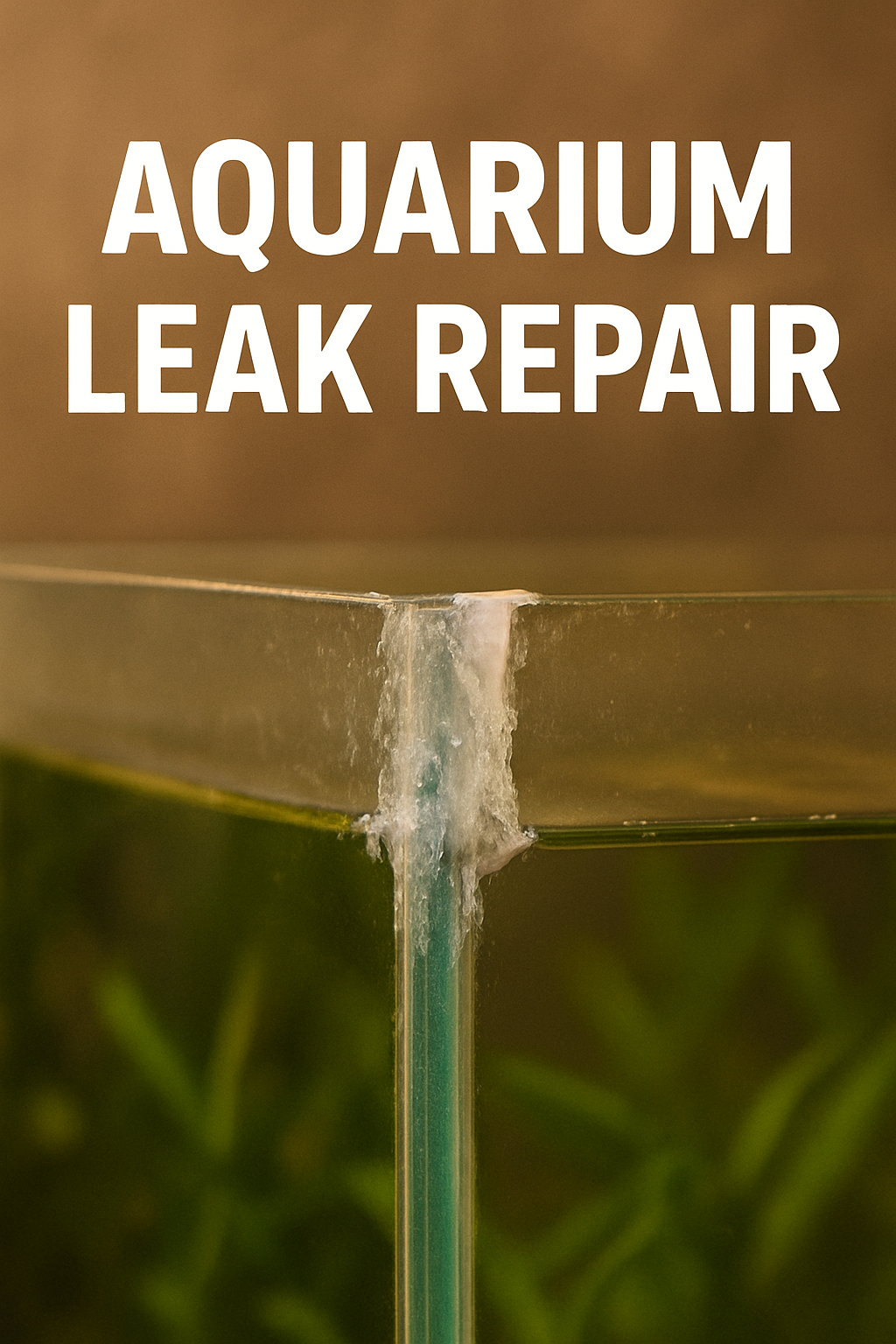 Aquarium Leak Repair