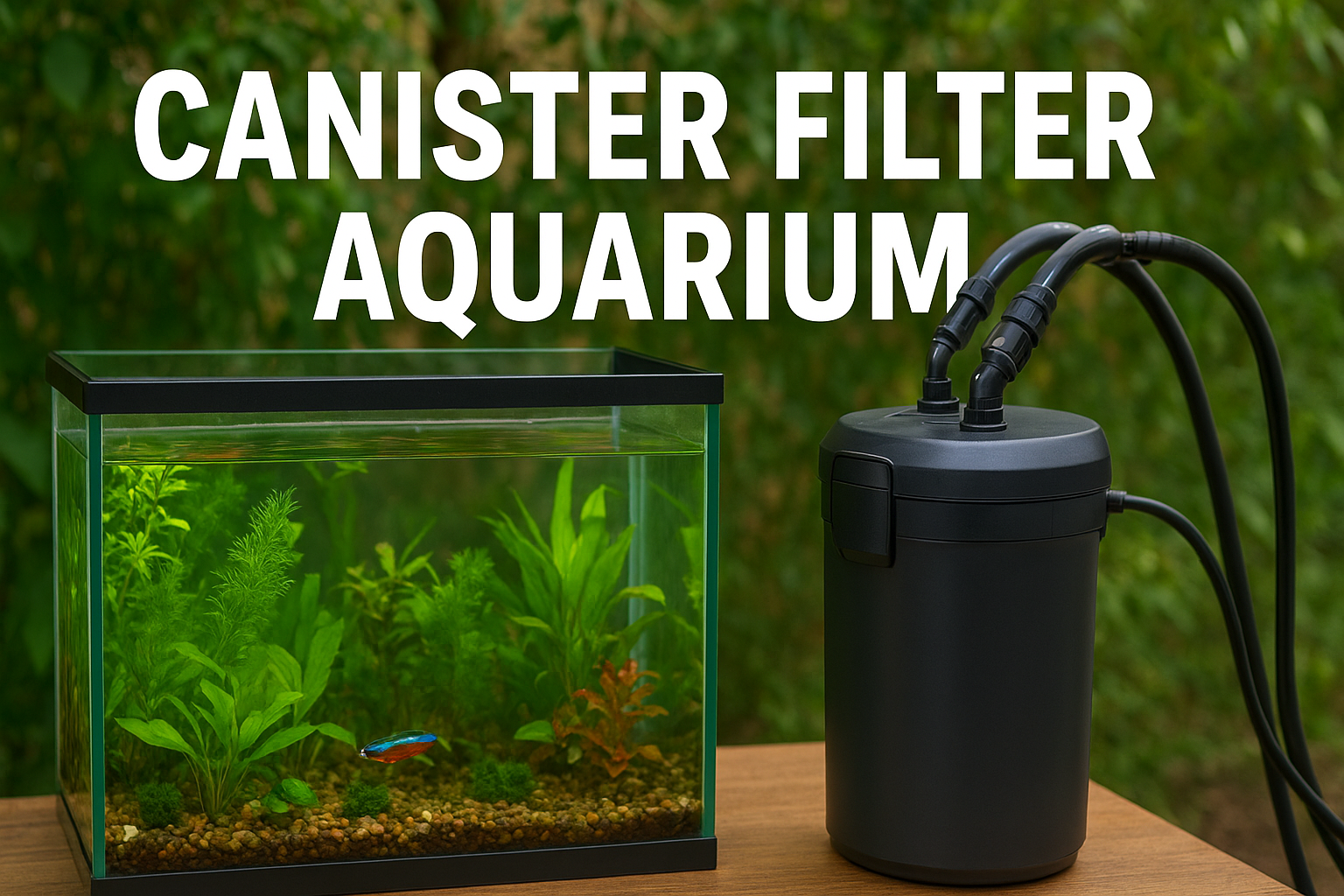 canister filter aquarium