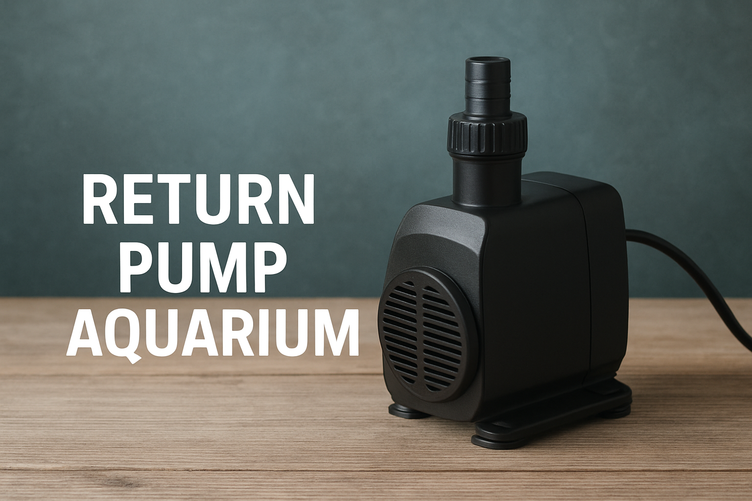 Return Pump Aquarium