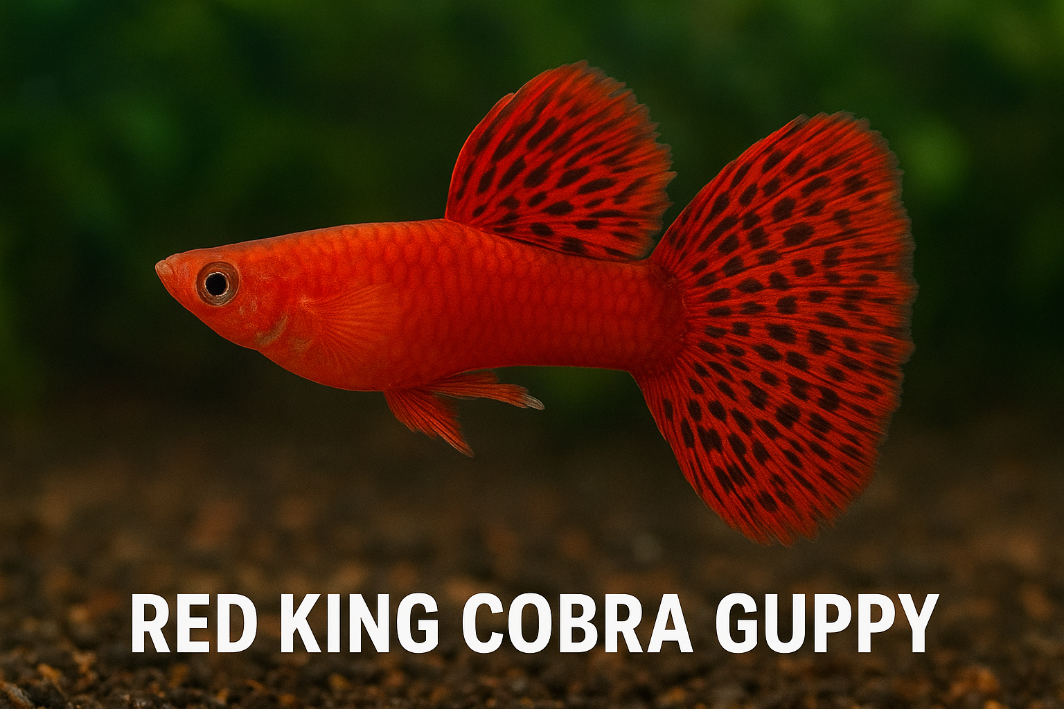 Red King Cobra Guppy
