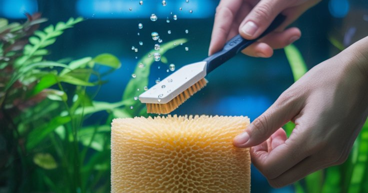 Aquarium Sponge Filter Cleaning