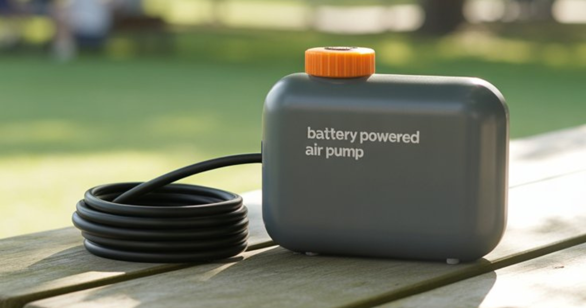 Battery Powered Air Pump