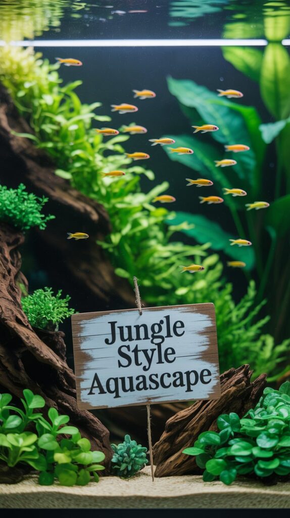 Jungle Style Aquascape