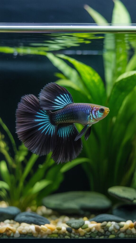 Full Black Guppy