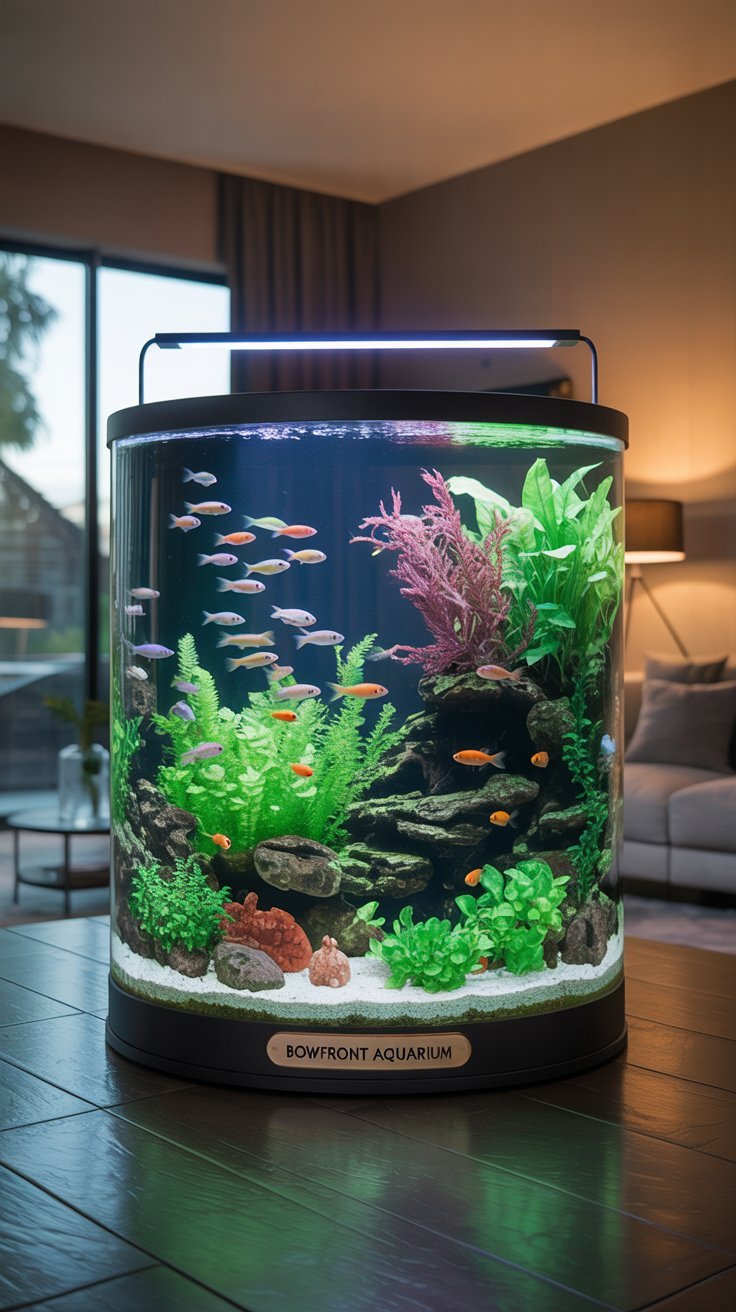 Bowfront Aquarium