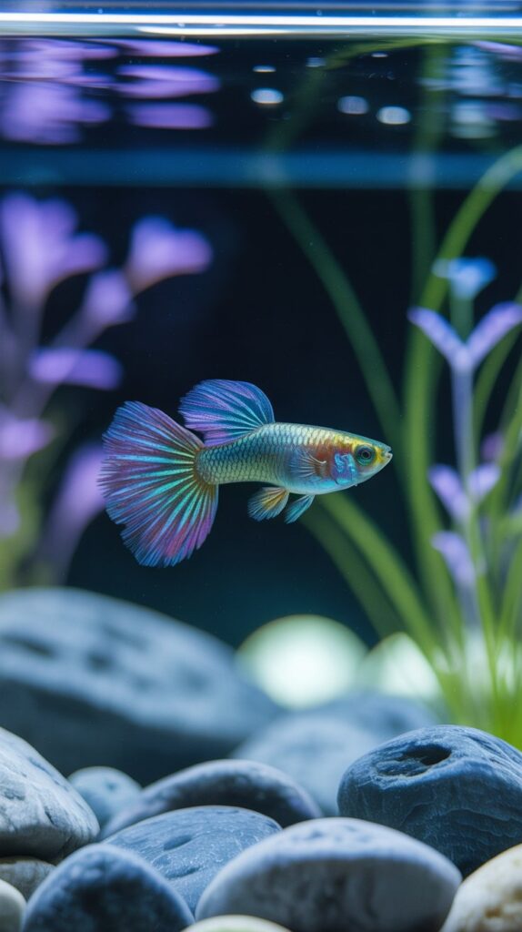 Green Galaxy Guppy