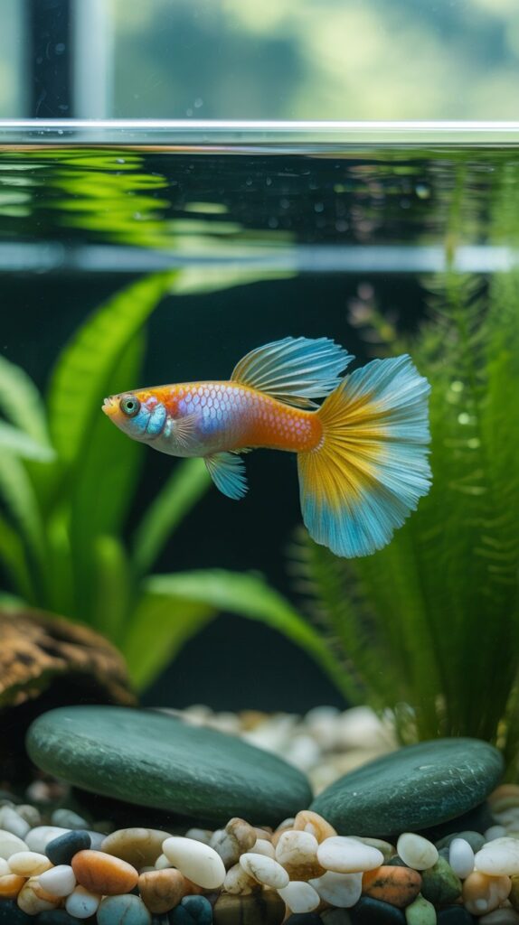 Guppy Swimming