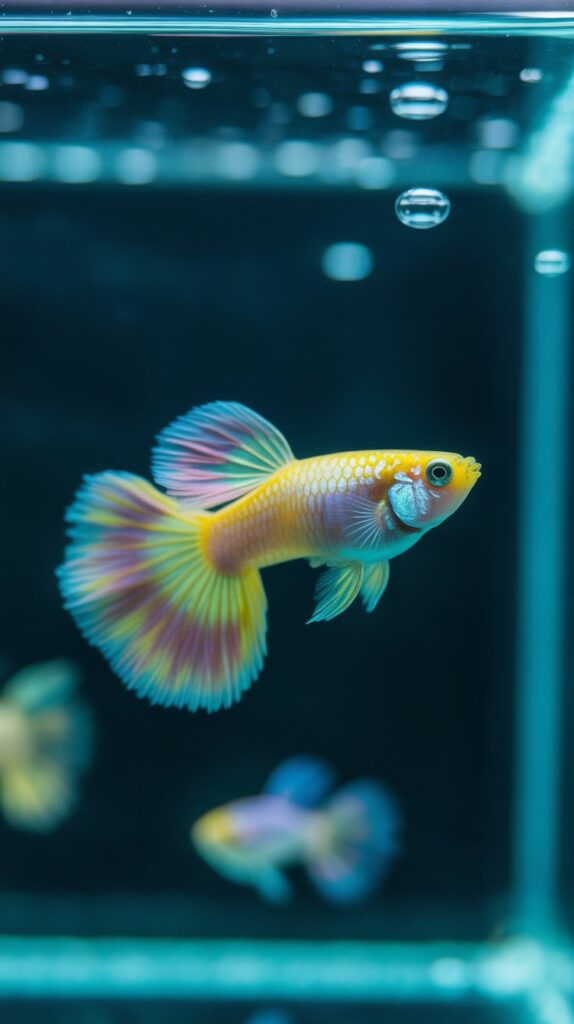 Yellow Galaxy Guppy