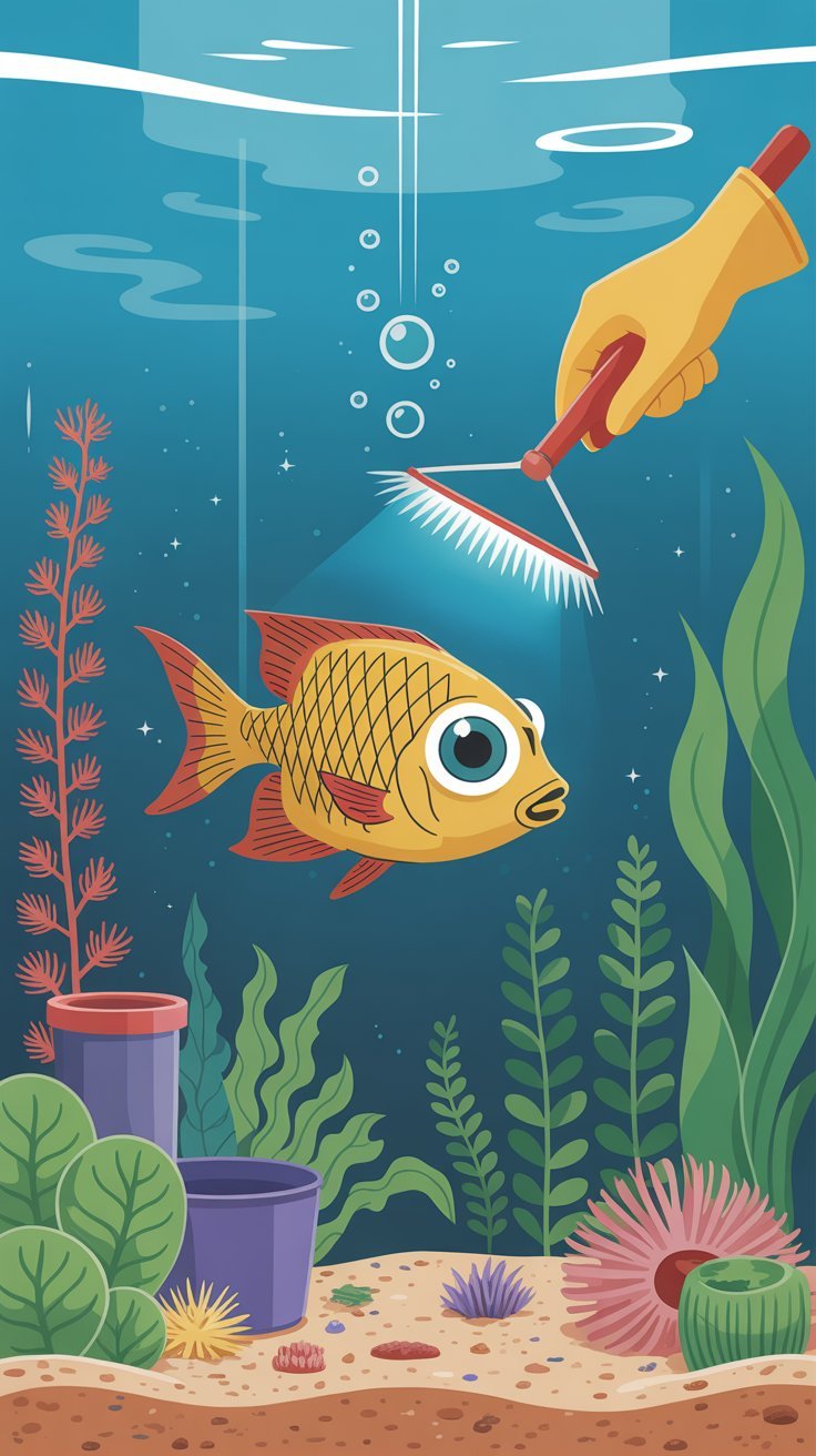 Picture of Aquarium Cleaning: The Ultimate Guide to a Healthy Fish Tank - Guppy Fish