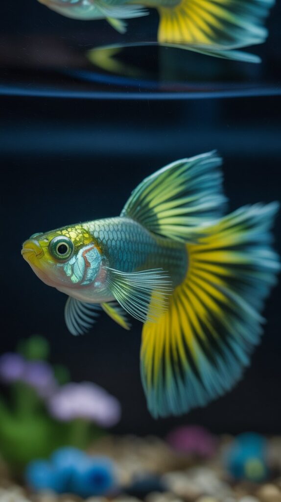 Green Galaxy Guppy