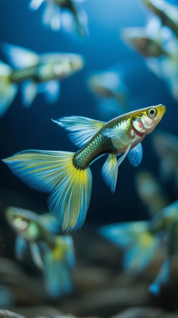 Green Galaxy Guppy