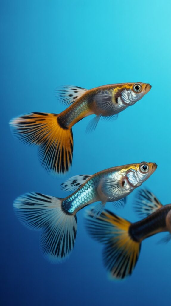 Guppy Swimming