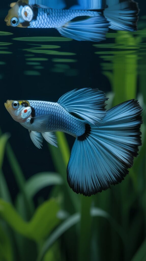 Neon Blue Guppy