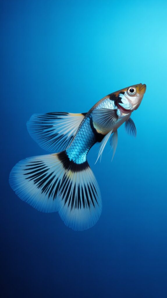 Neon Blue Guppy