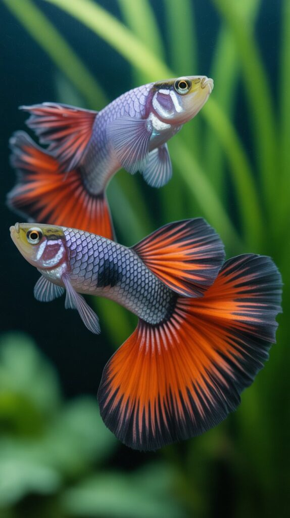 Purple Snakeskin Guppy