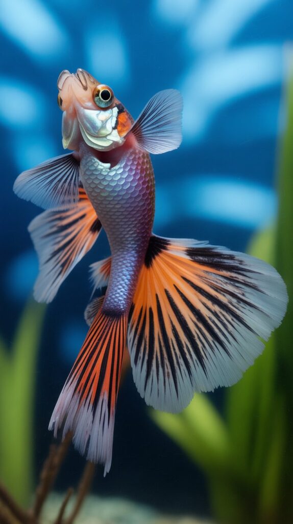 Purple Snakeskin Guppy