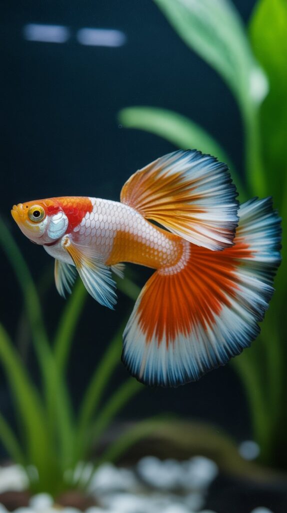Red Albino Guppy