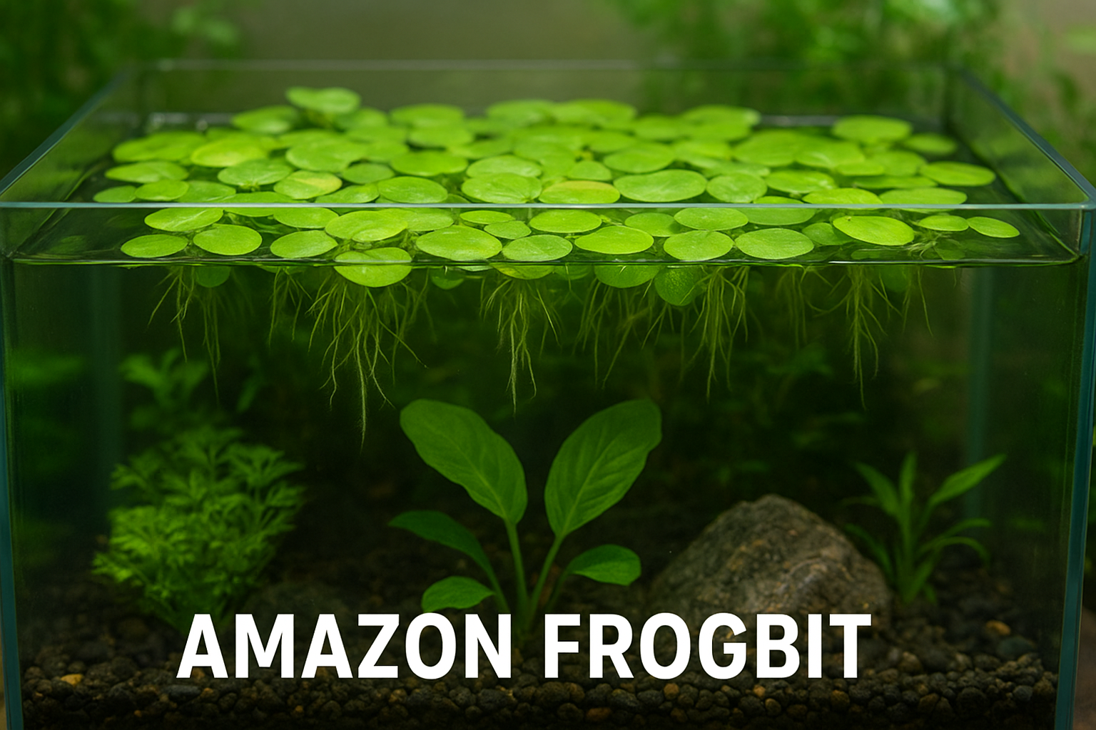 Amazon Frogbit Aquarium