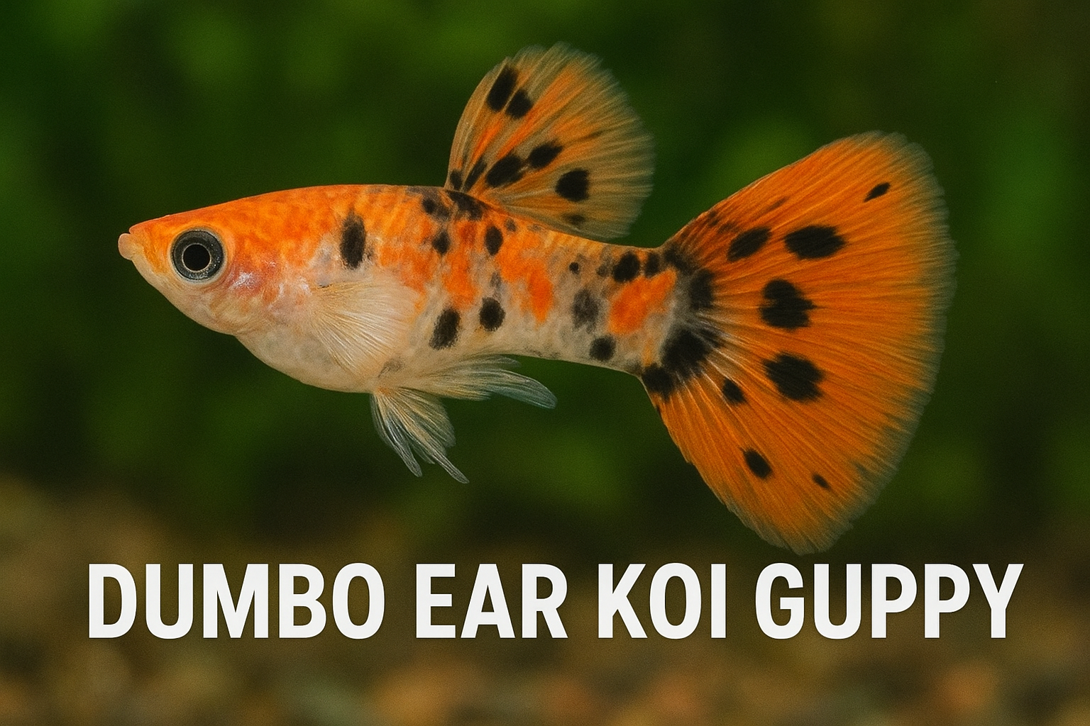 Dumbo Ear Koi Guppy