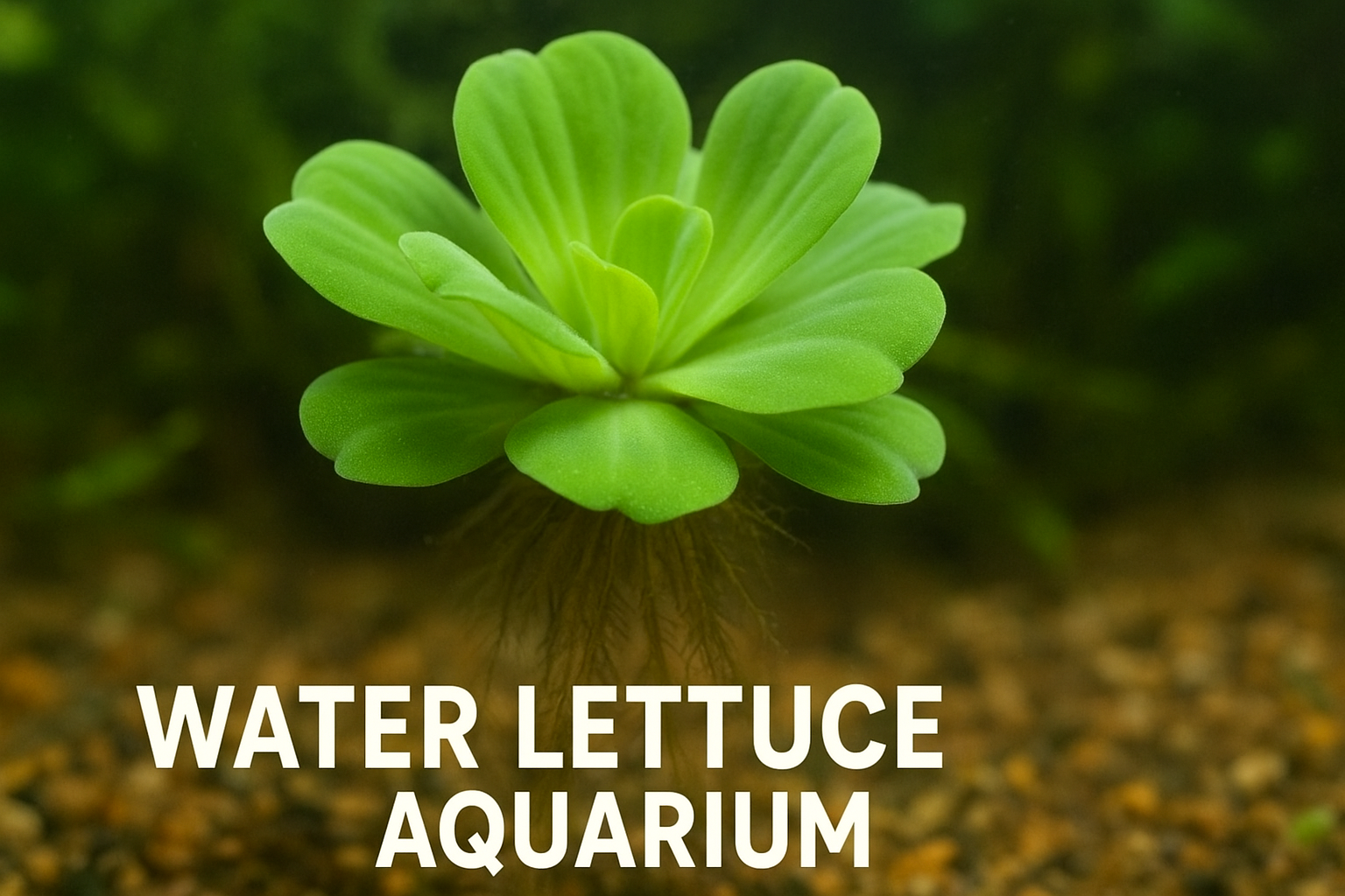 Water Lettuce Aquarium