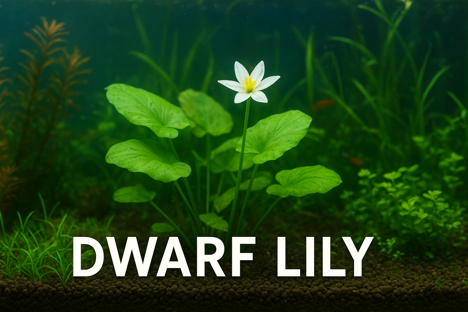 Dwarf Lily Aquarium