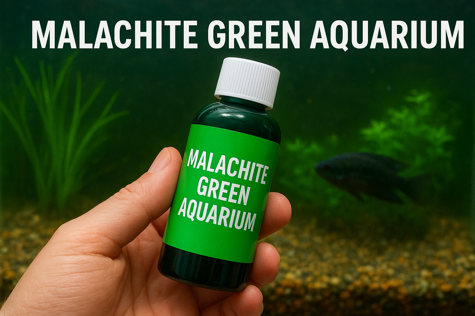 Malachite Green Aquarium