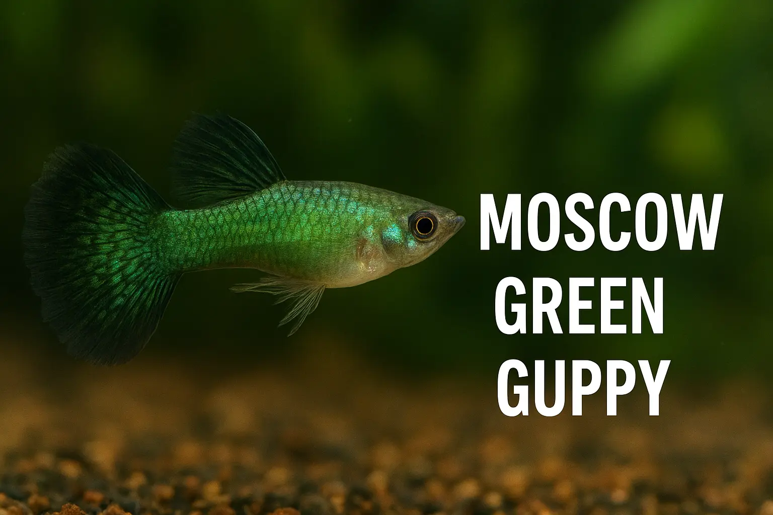 Moscow Green Guppy