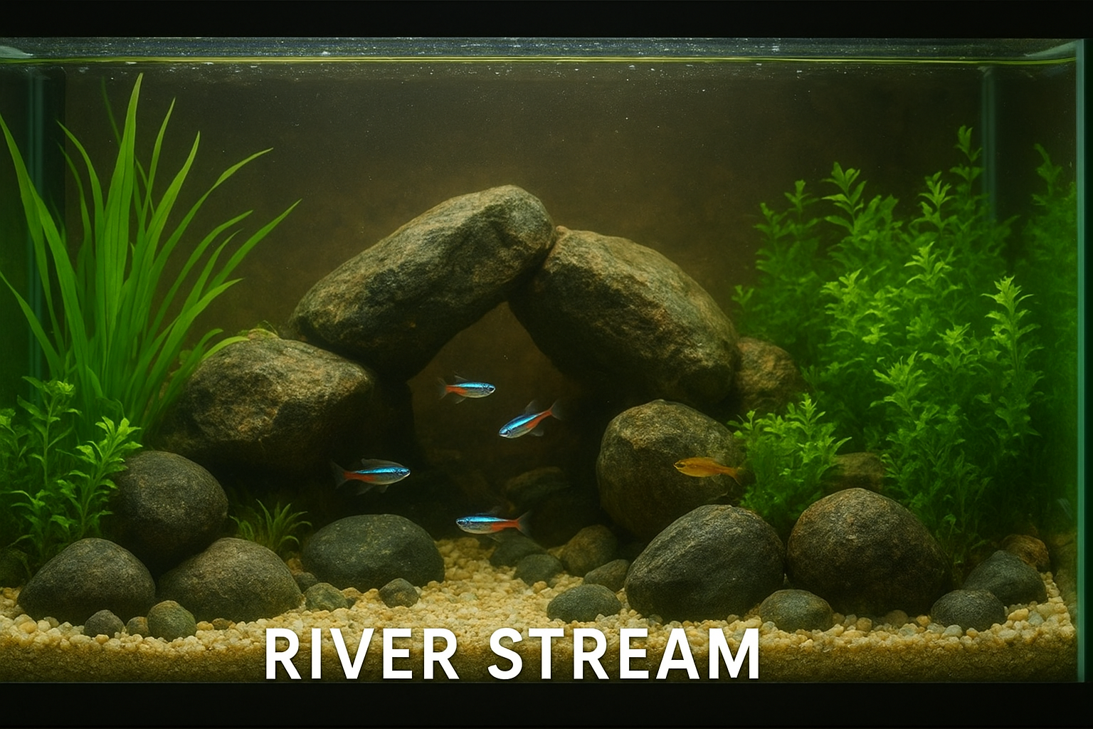 River Stream Aquarium