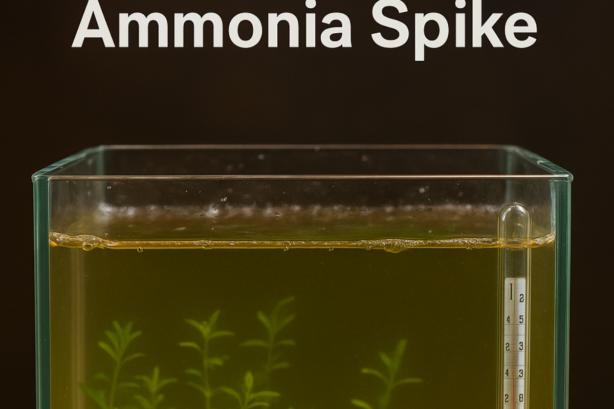 Aquarium Ammonia Spike
