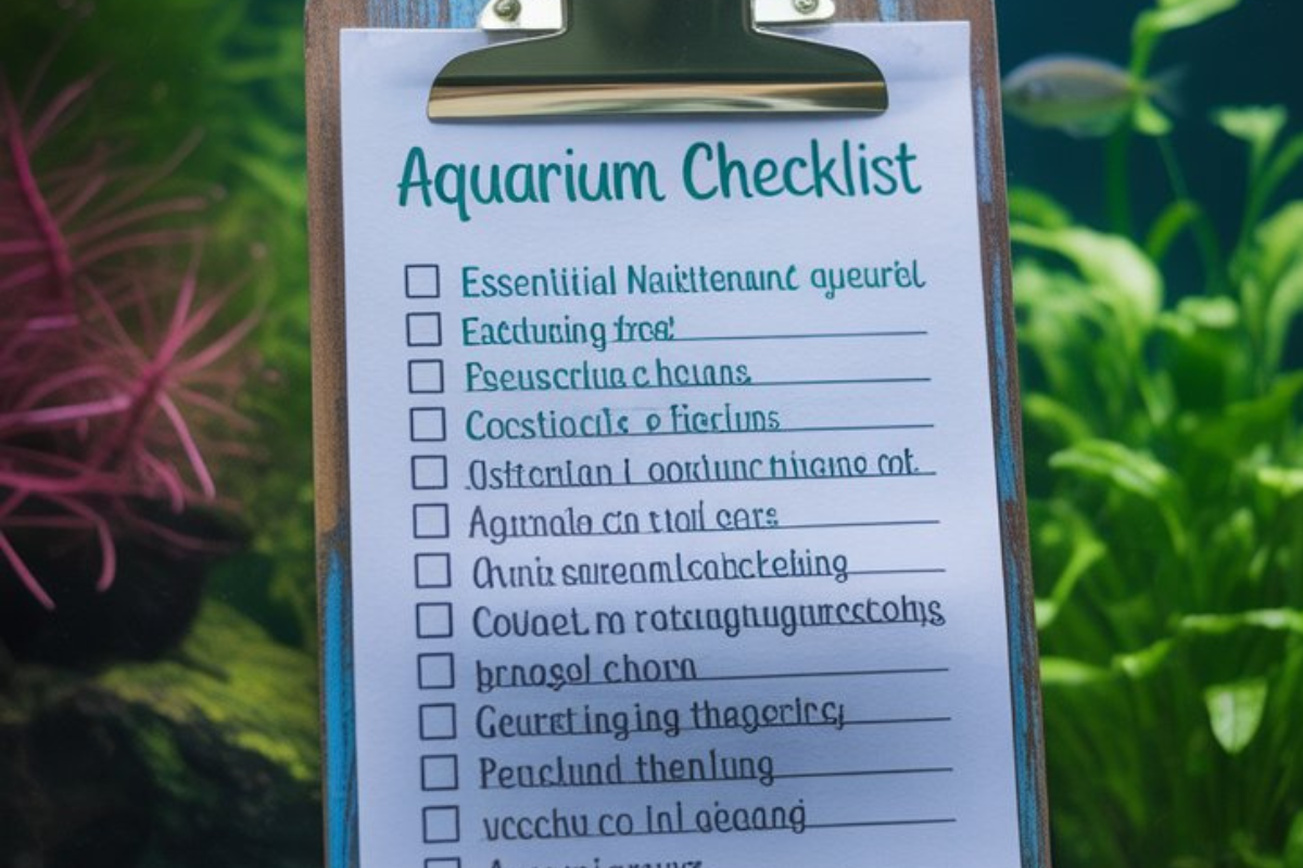 Aquarium Checklist