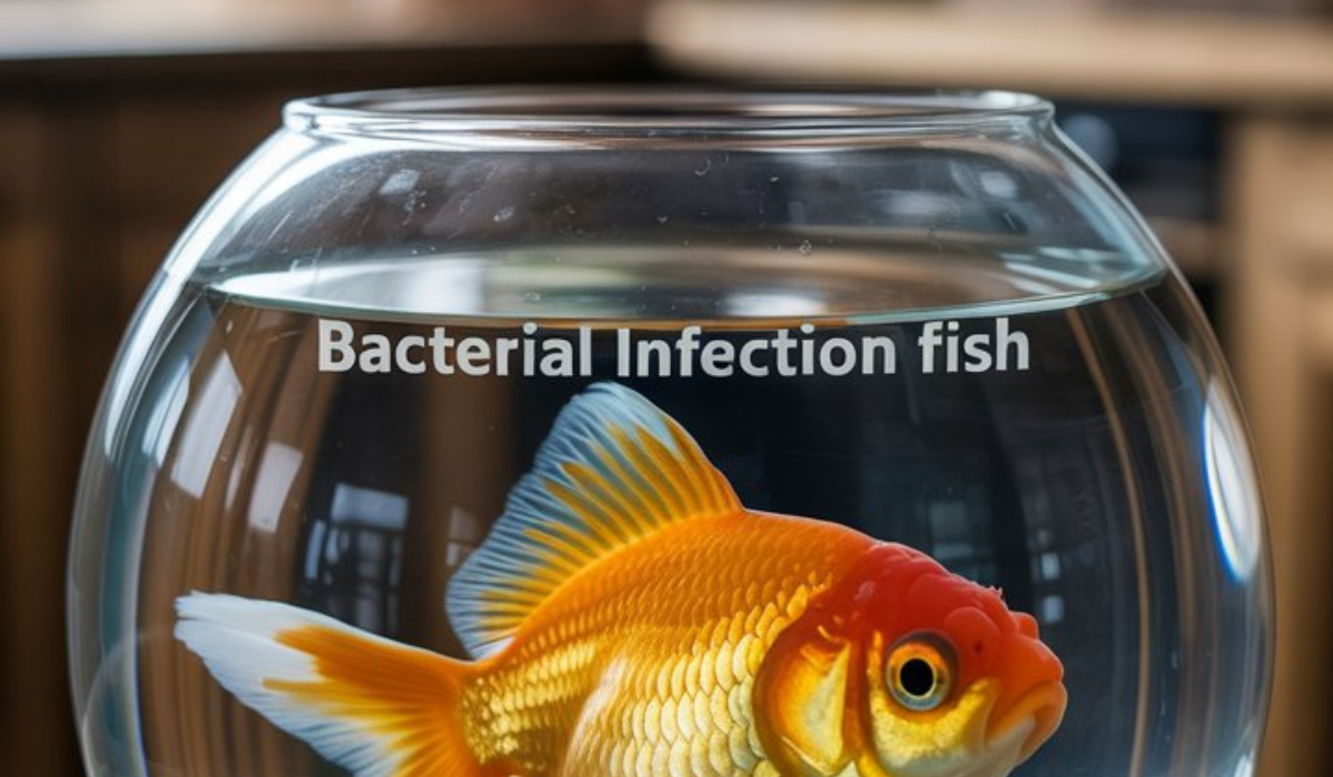Bacterial infection in fish