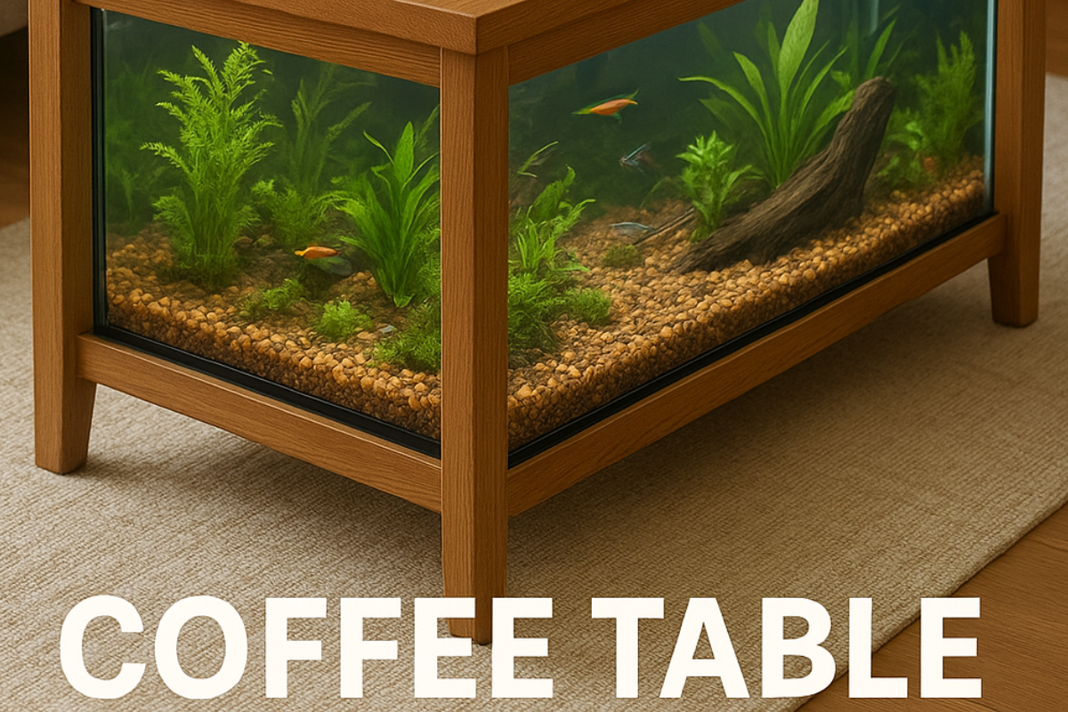 Coffee Table Aquarium: A Perfect Blend of Furniture and Aquascaping
