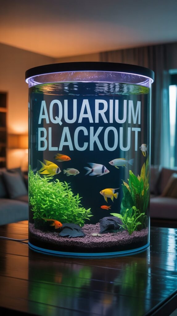 Aquarium Blackout