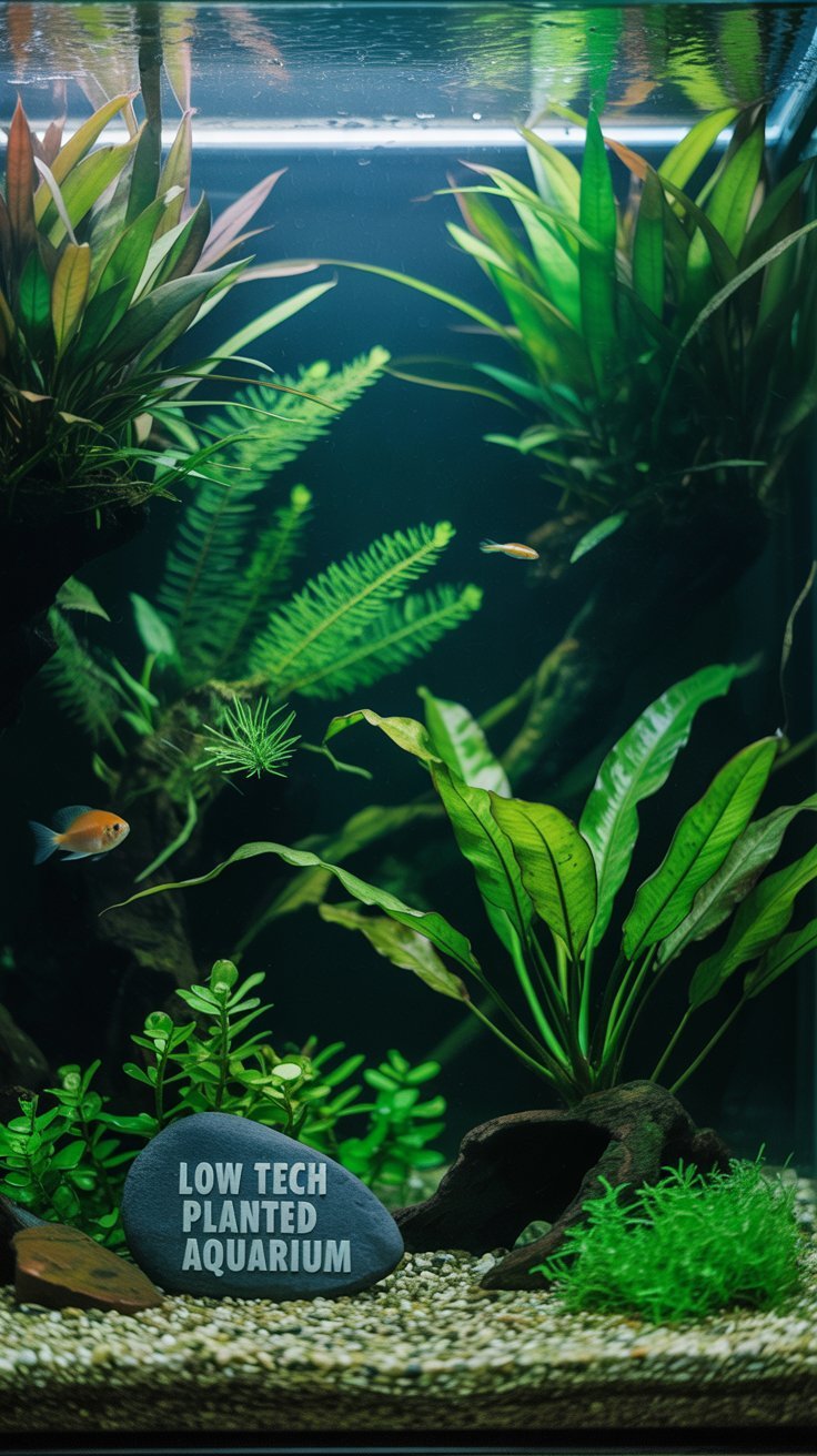 Low Tech Planted Aquarium: A Complete Guide to Thriving Natural ...