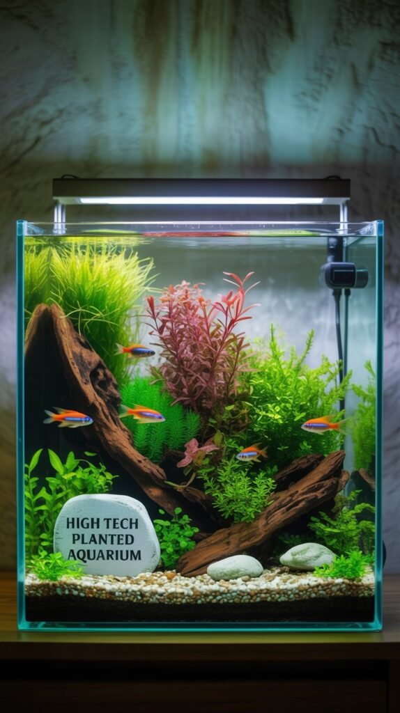High Tech Planted Aquarium