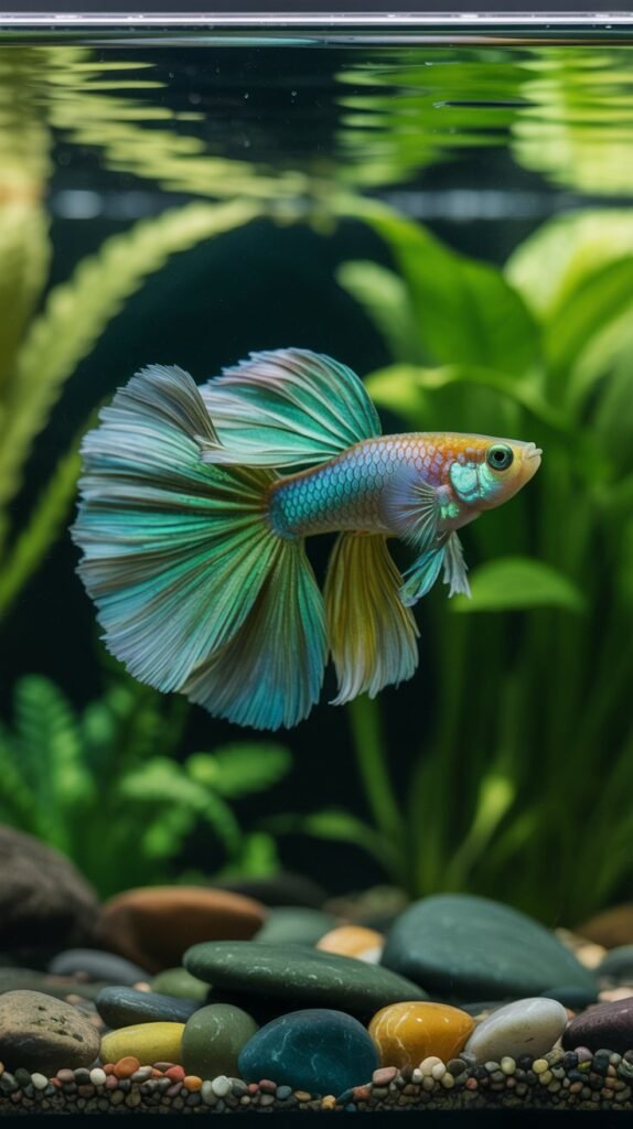 Dragon Halfmoon Guppy