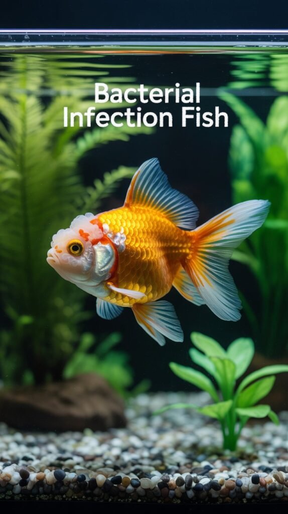Bacterial infection in fish